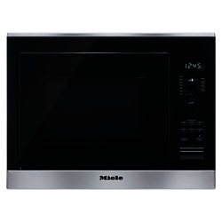 Miele M6022SC Built-In Microwave, Clean Steel